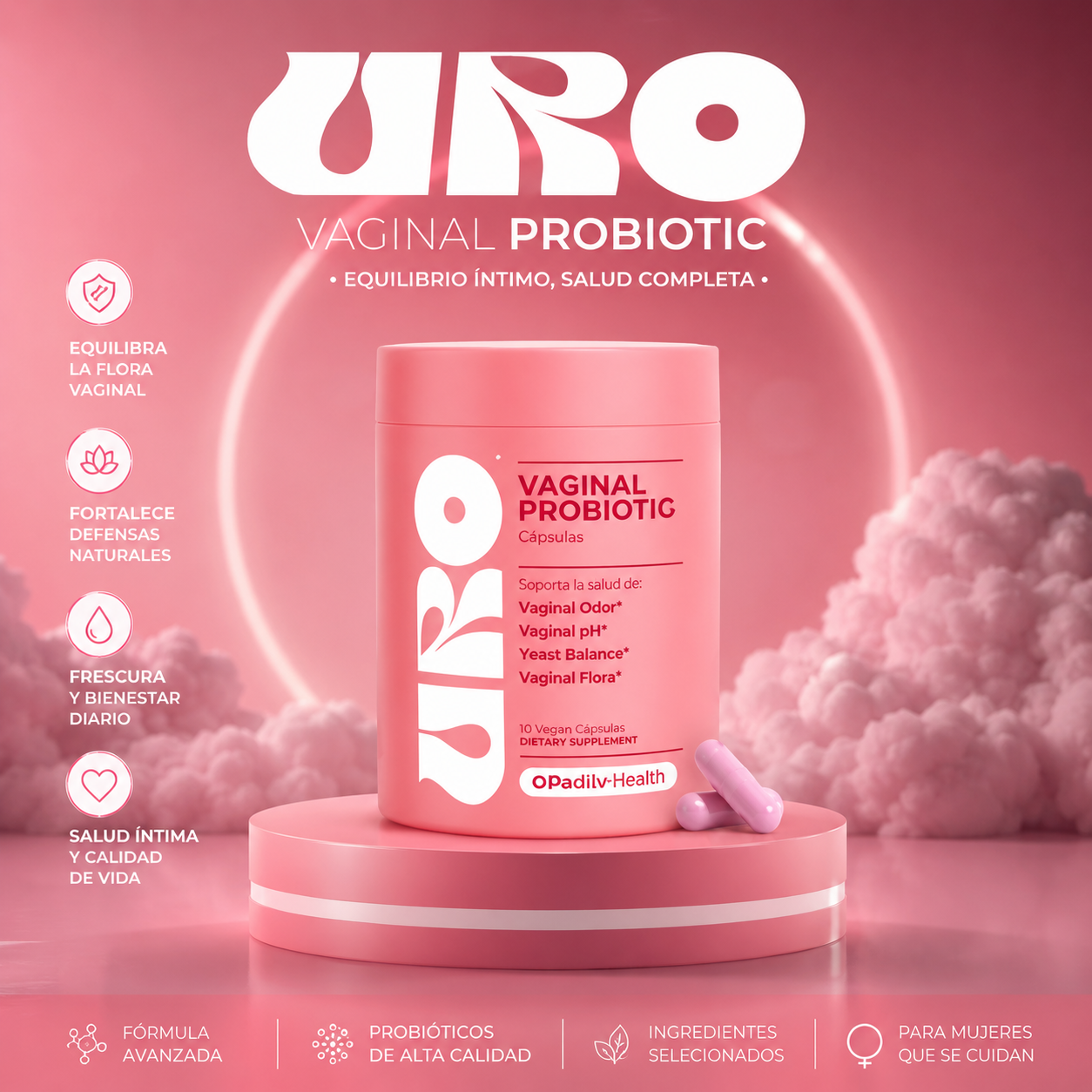 Uro Probiotico Vaginal con una oferta especial para ti, solo hoy!