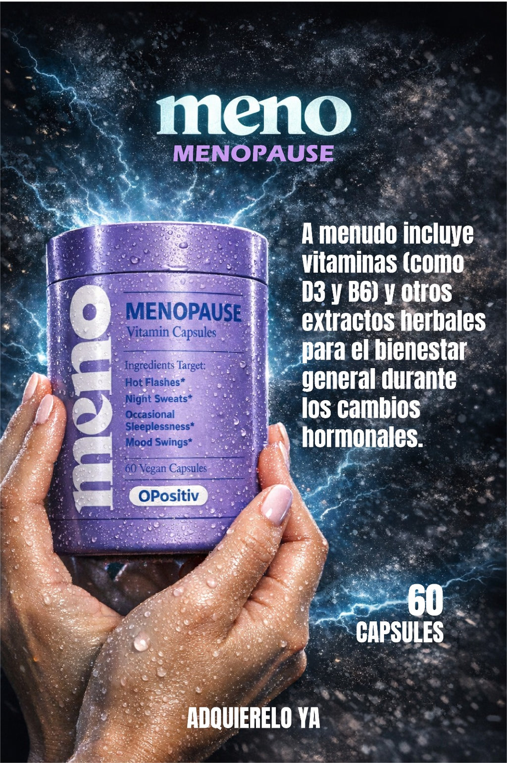 Meno Menopause con una oferta especial para ti, solo hoy!