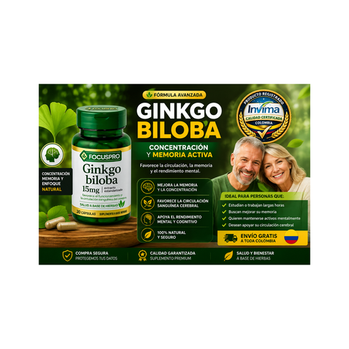 GINKGO BILOBA con una oferta especial para ti, solo hoy!